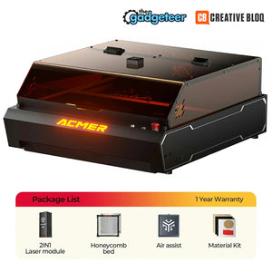 ACMER P3 IR&Diode Enclosed Dual Laser Engraver