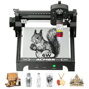 ACMER S1 Portable Laser Engraver Mini Machine-6W black
