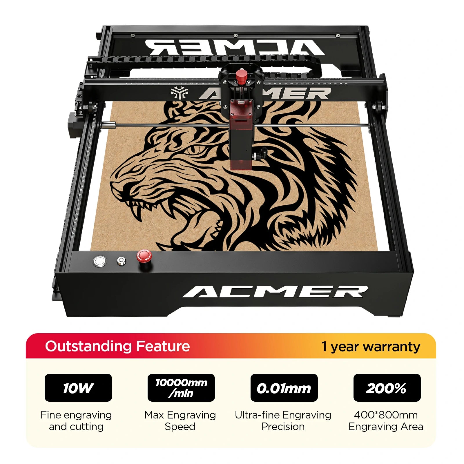 ACMER P1 Laser Engraver Cutting Machine