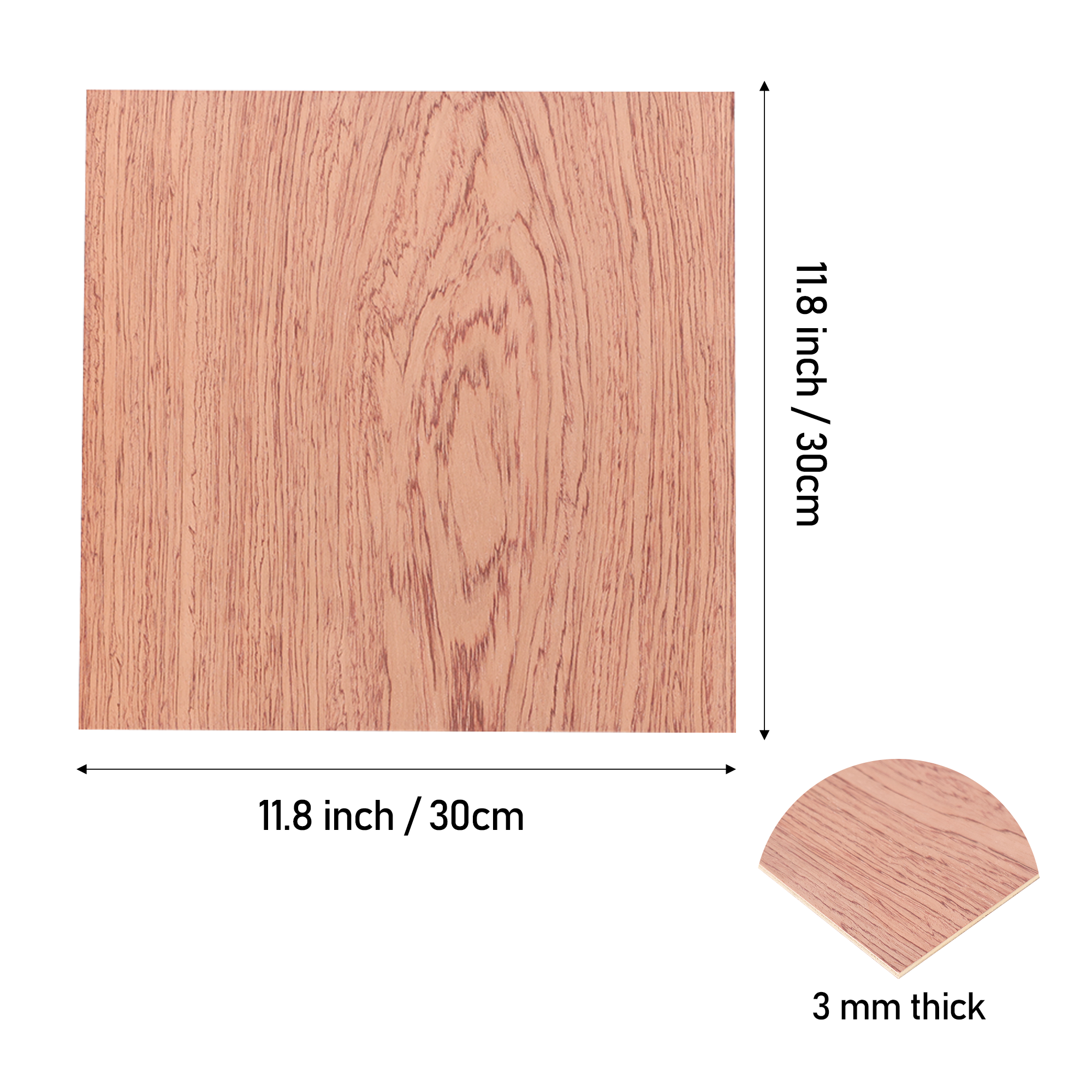 Rosewood Plywood (6 pcs)