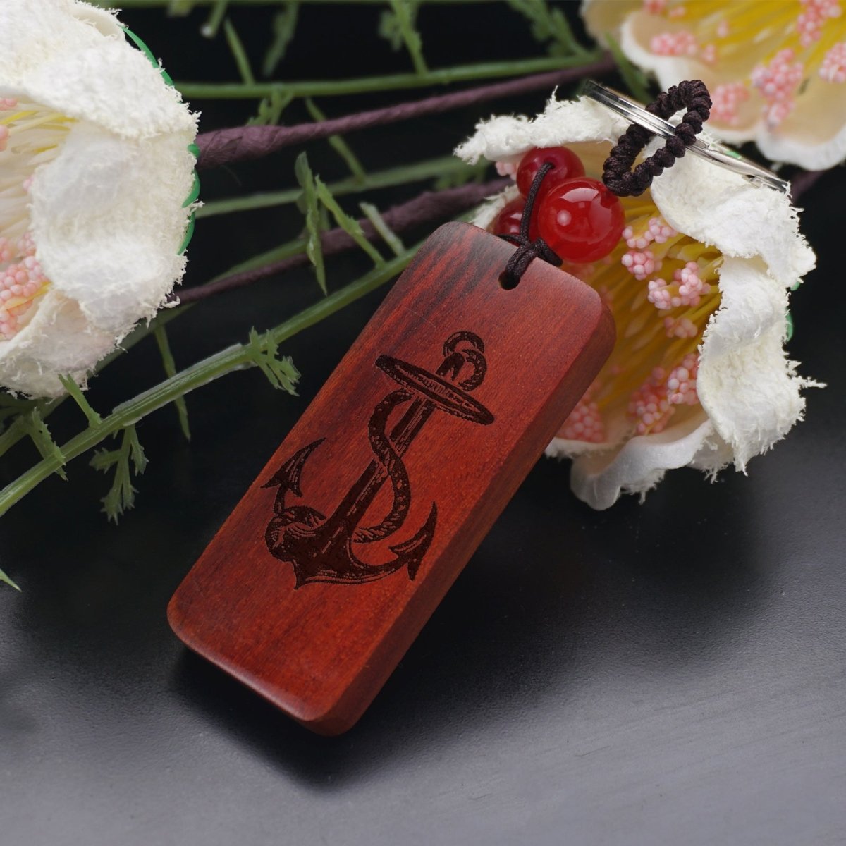 Custom Wood Engraved Keychains - ACMER