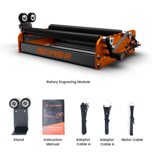 Official Refurbished - ACMER M2 Rotary Roller Y - axis 360° - ACMER