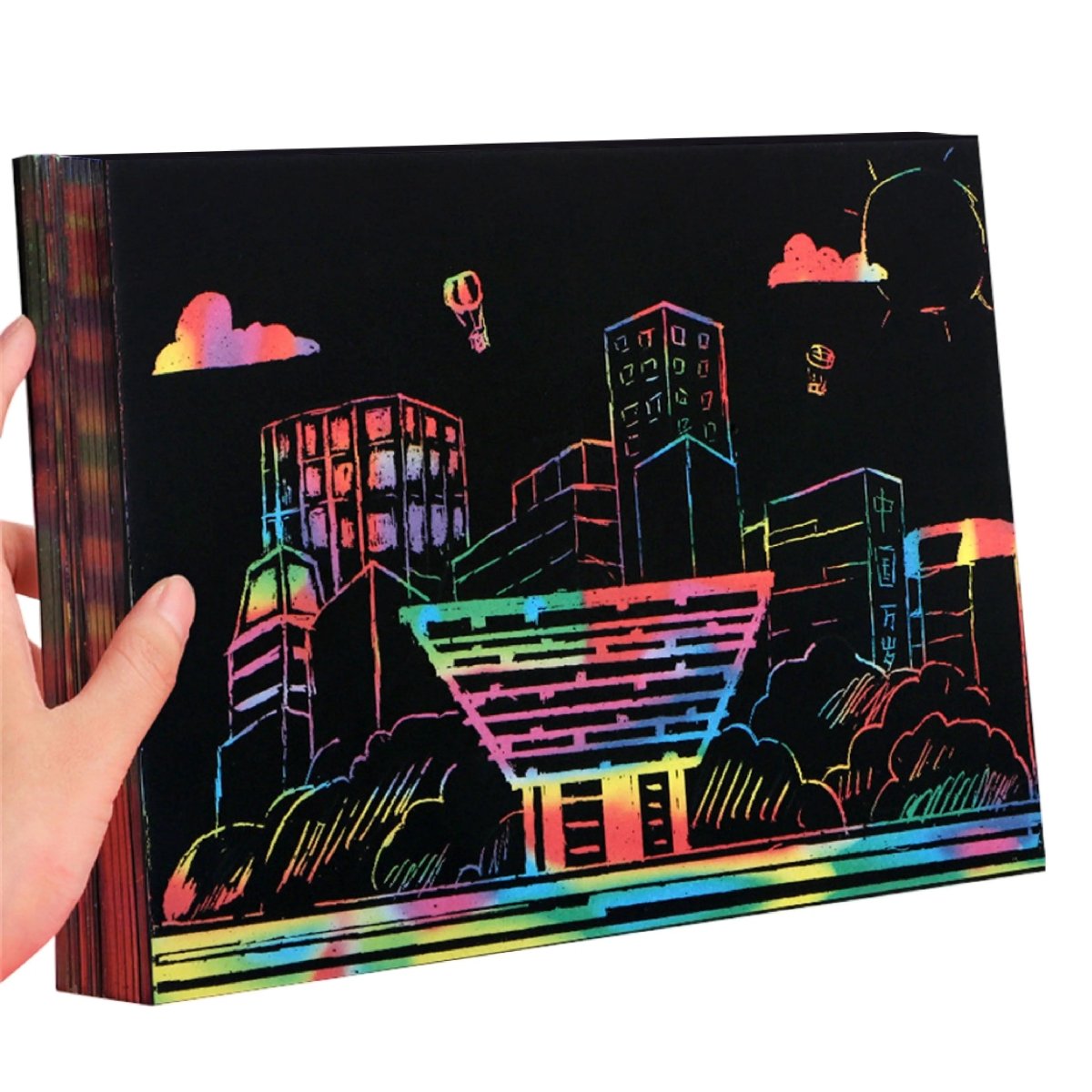 Rainbow Scratch Paper(10pcs) - ACMER