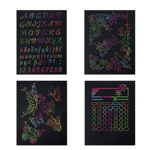 Rainbow Scratch Paper(10pcs) - ACMER