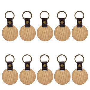 DIY Wood Keychain(10pcs) - ACMER