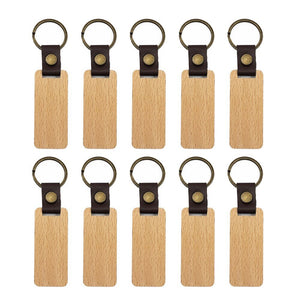 DIY Wood Keychain(10pcs) - ACMER
