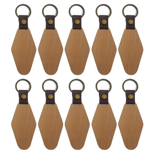 DIY Wood Keychain(10pcs) - ACMER