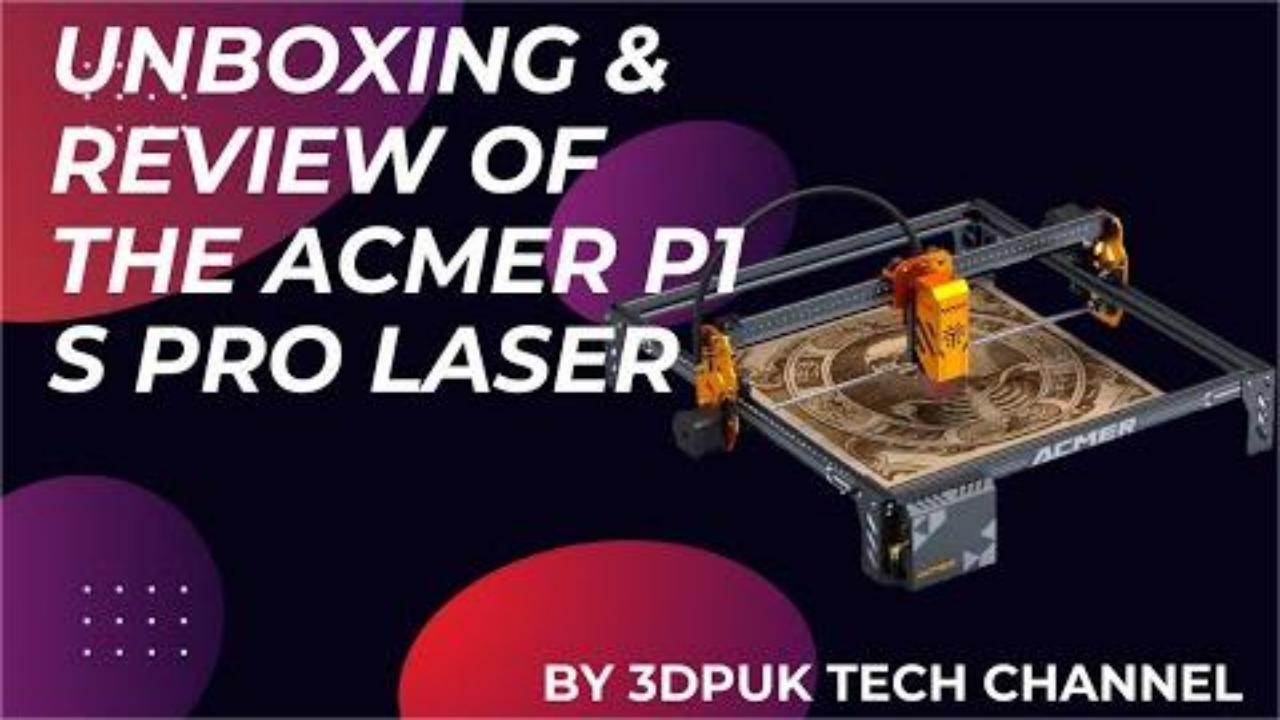 ACMER P1S PRO 6W LASER Review