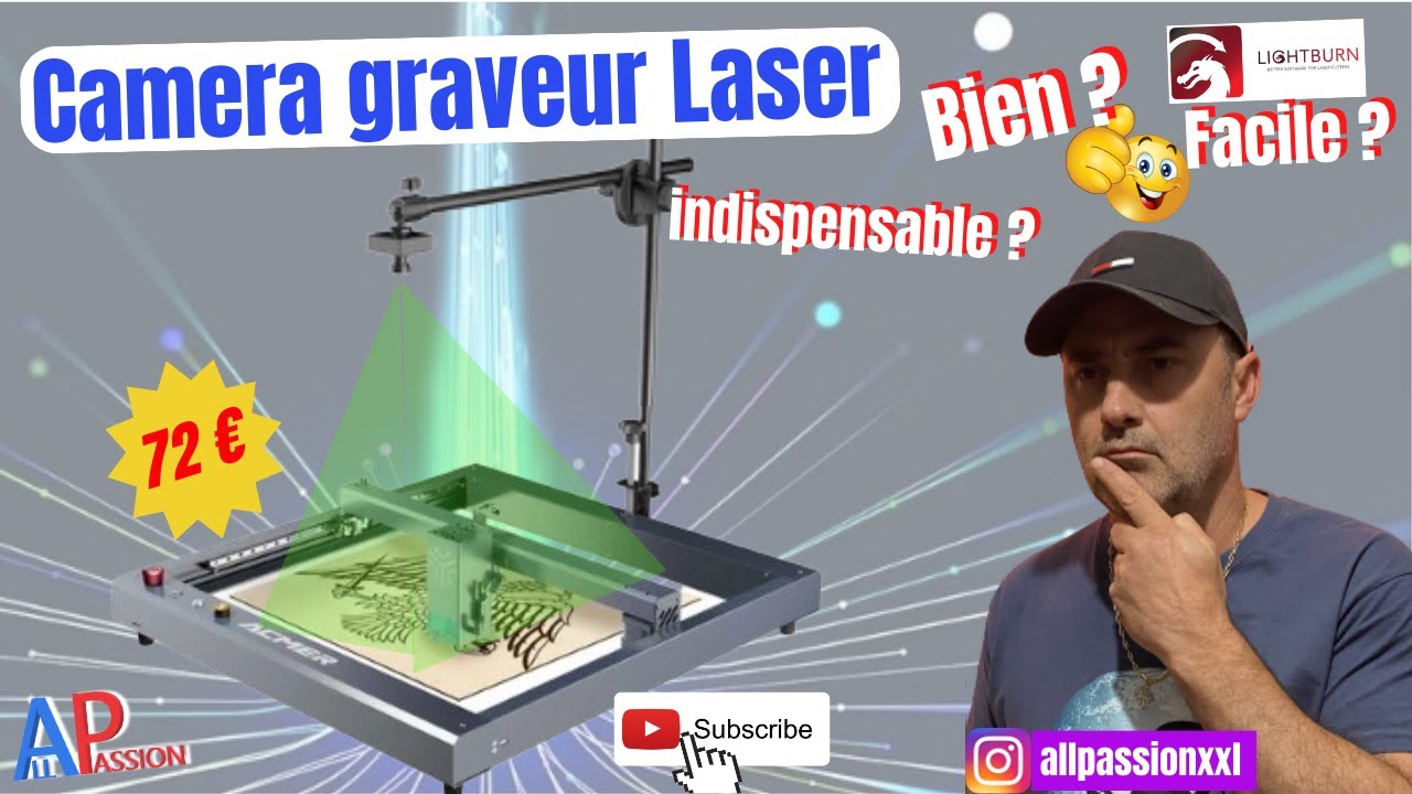 Camera graveur laser - Le top !