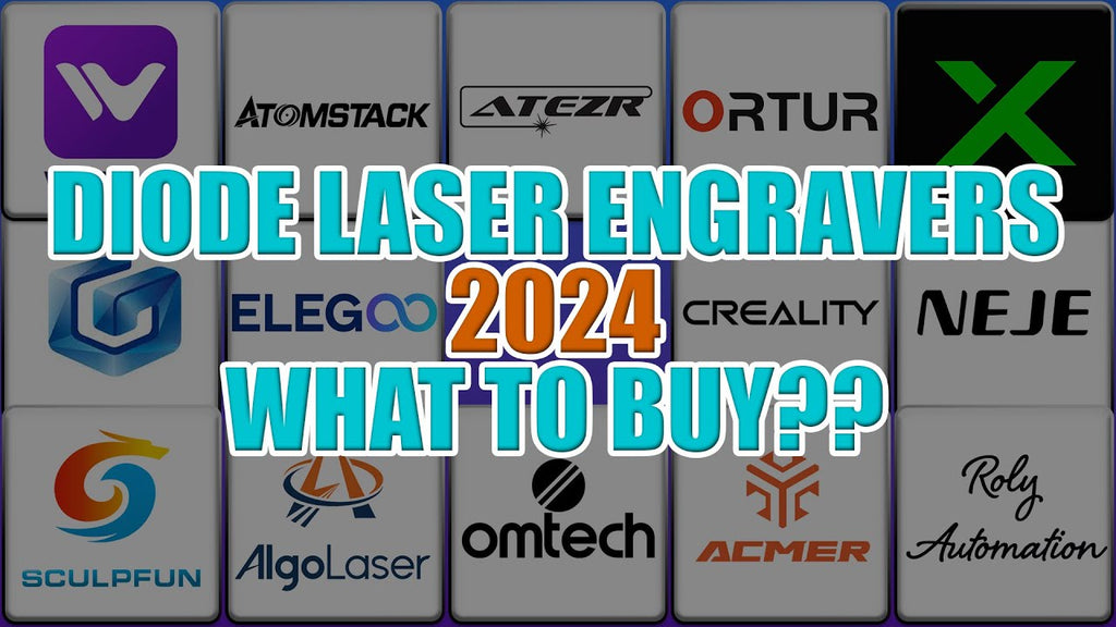 The COMPLETE 2024 A to Z Buyers Guide for Desktop Diode Laser Engravers