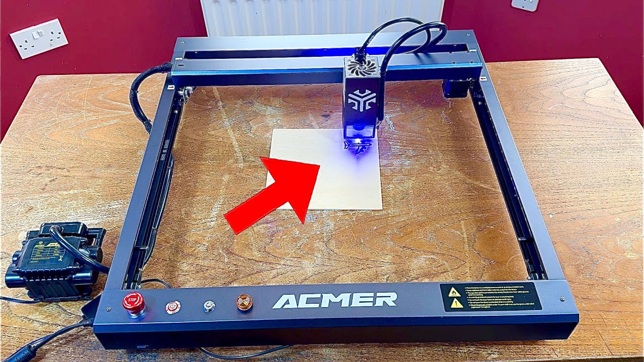 WOW! Amazing laser engraver  ACMER P2 33W