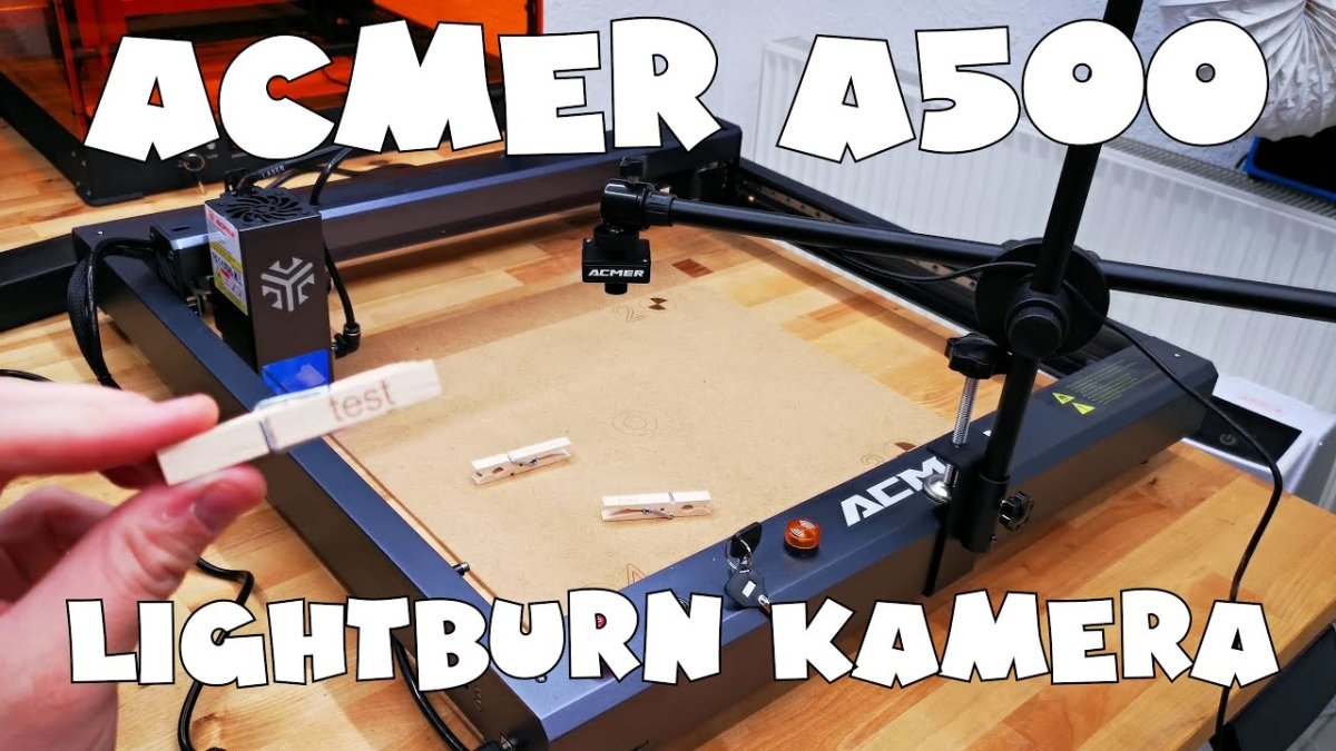 ACMER Lightburn Overlay Kamera A500 - ACMER