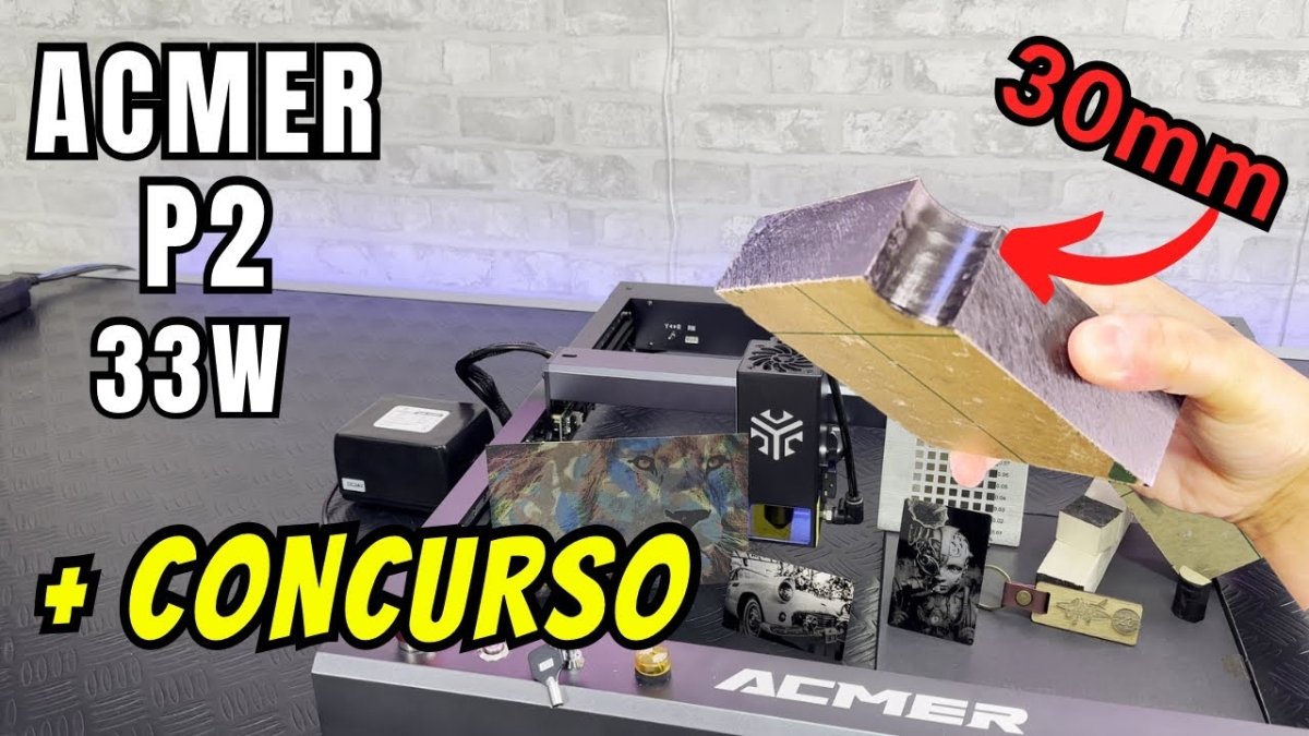 Acmer P2 33W Laser Cutter  CONTEST - ACMER