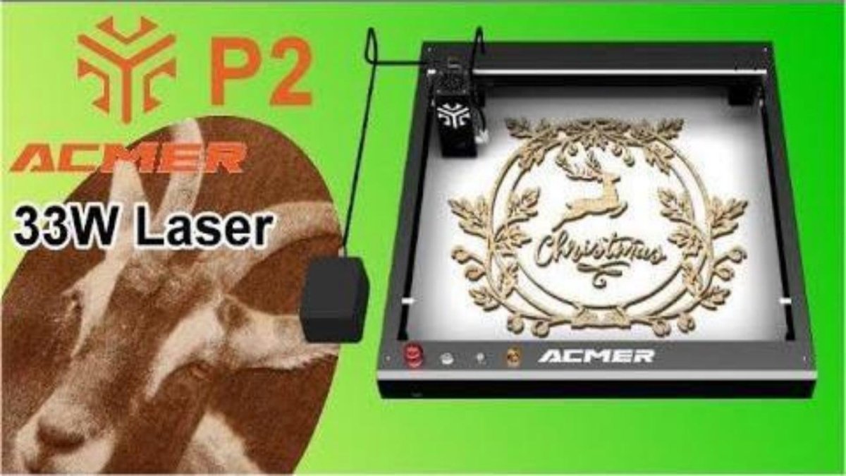 ACMER P2 - 33W Laser - Die Laser Kreissäge! - ACMER