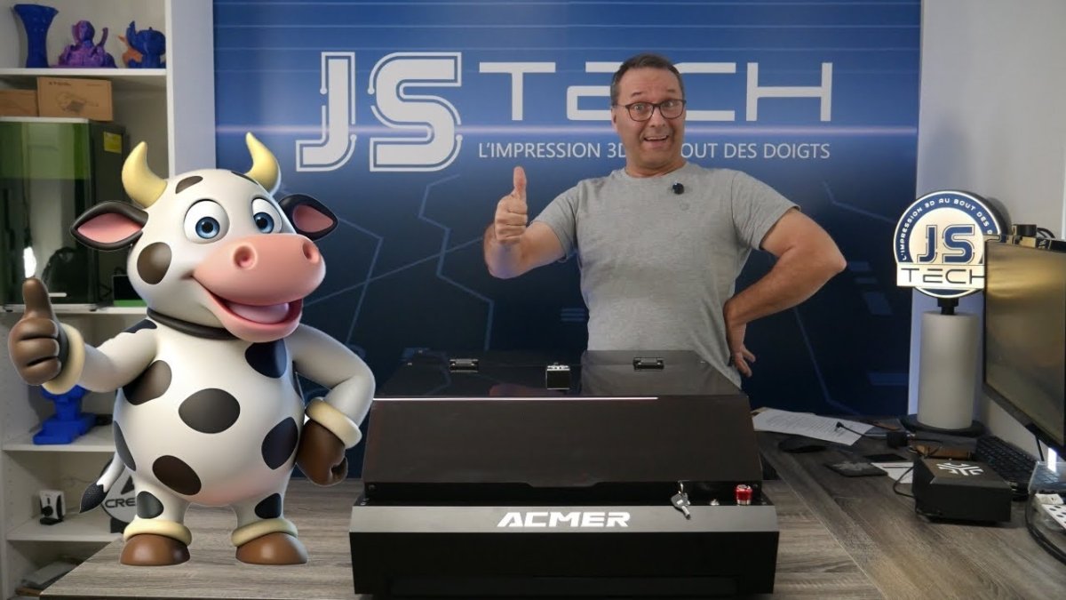 ACMER P3,Un Laser infrarouge 2 watts et 10 watts fermés Core X ZY - ACMER