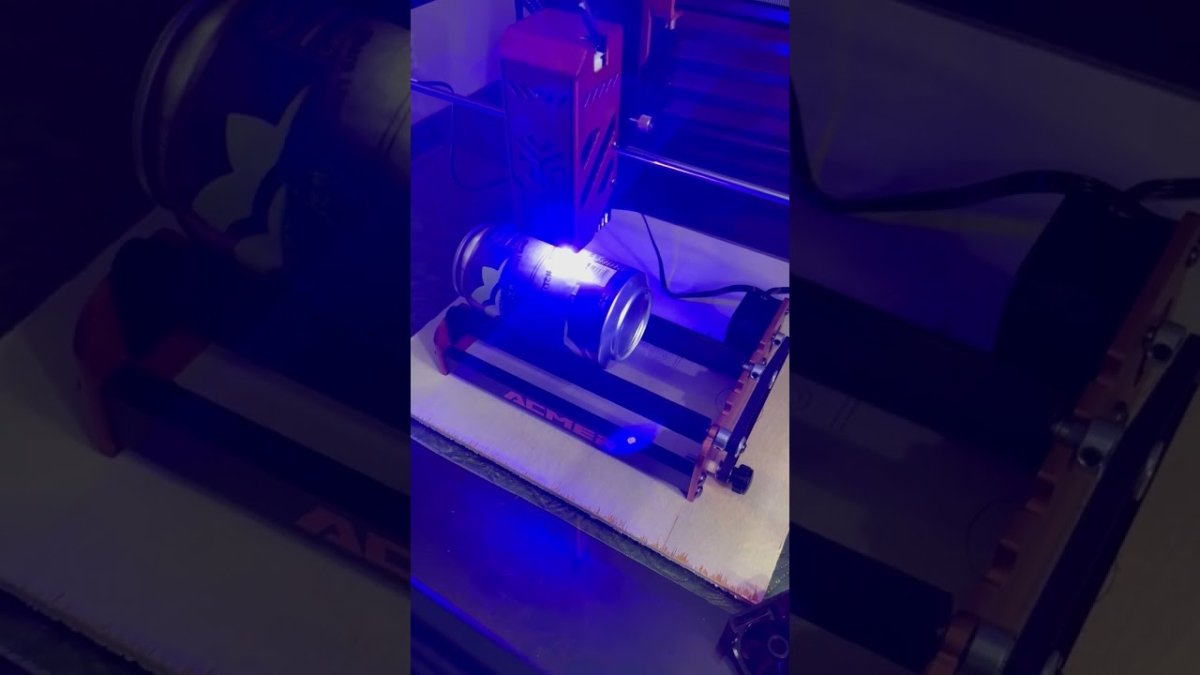 AMCER M2 Rotary Roller Setup in Lightburn - ACMER