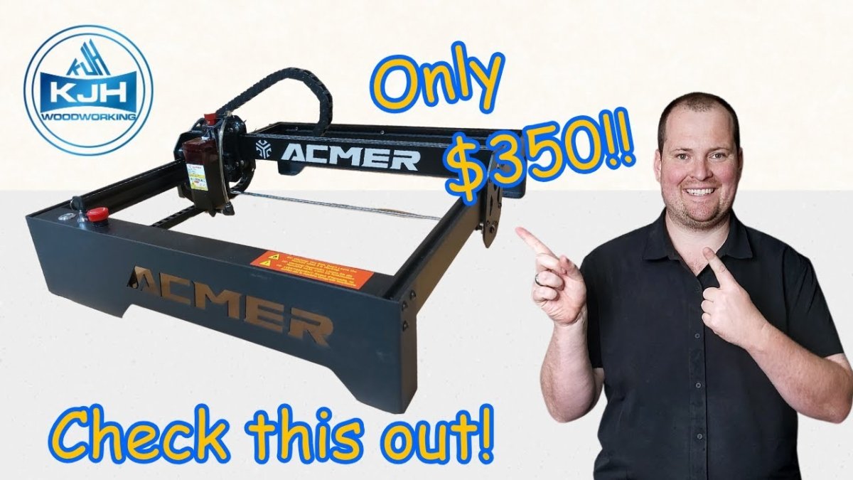 Best Budget Laser Engraver for Makers? ACMER P1 Review! - ACMER