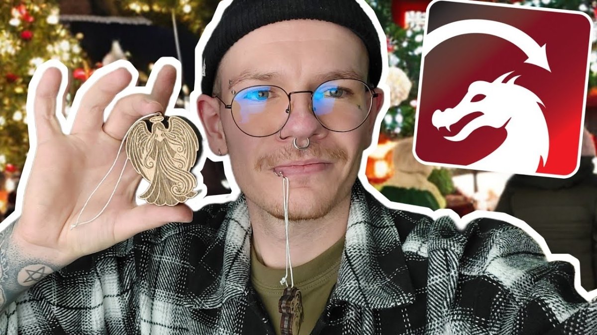 DIY Lasercut Weihnachtsschmuck aus Holz 🌟🔨 – Einfach & günstig! - ACMER P3 - ACMER