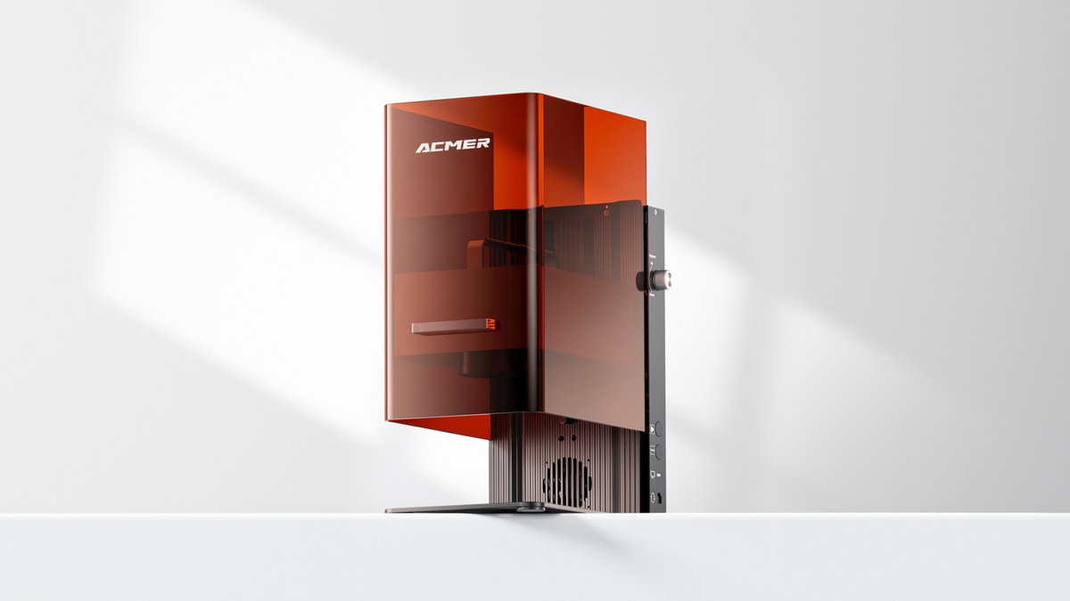 ACMER Introduces GE1, Its First Fully Enclosed Galvo Laser Engraver