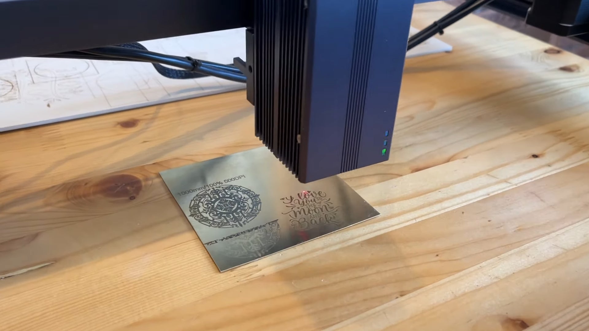 What benefits does IR laser bring to laser engraving