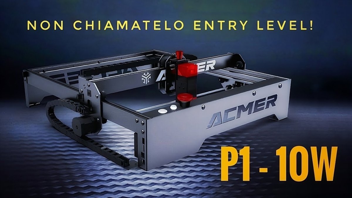 #Laser #Acmer P1 da 10W, Non chiamatelo Entry Level! - ACMER