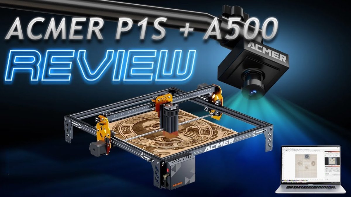 LASER ACMER P1S PRO + CÁMARA ACMER A500 - ACMER
