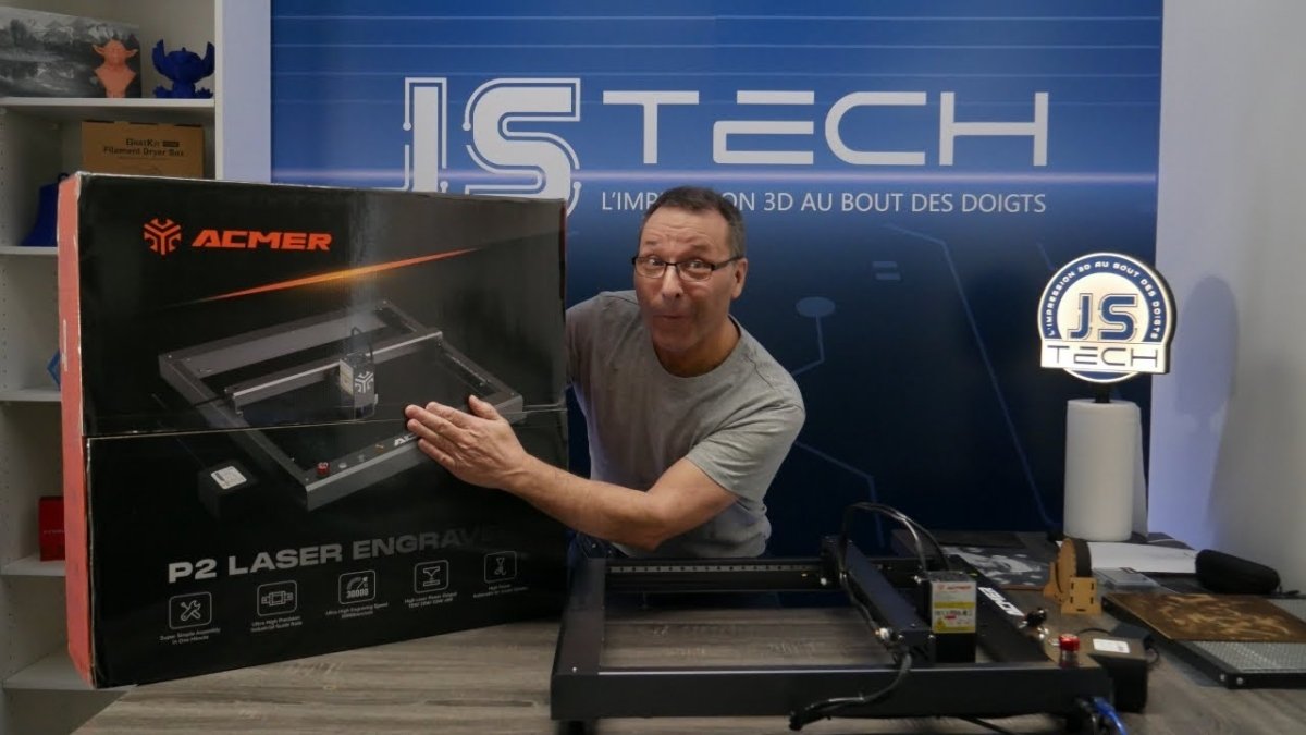 LE GRAVEUR ACMER P2 33 WATTS, UN PRODUIT POUR DÉBUTANT ET PROFESSIONNELLE - ACMER