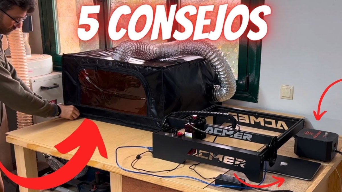 ⛔️ NO Compres una CNC LÁSER sin ver ESTE VÍDEO!!! - ACMER