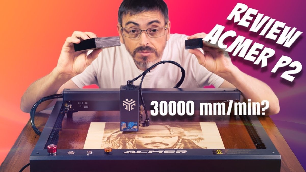 QUE TAL ES EL LASER ACMER P2 DE 33W?? - ACMER