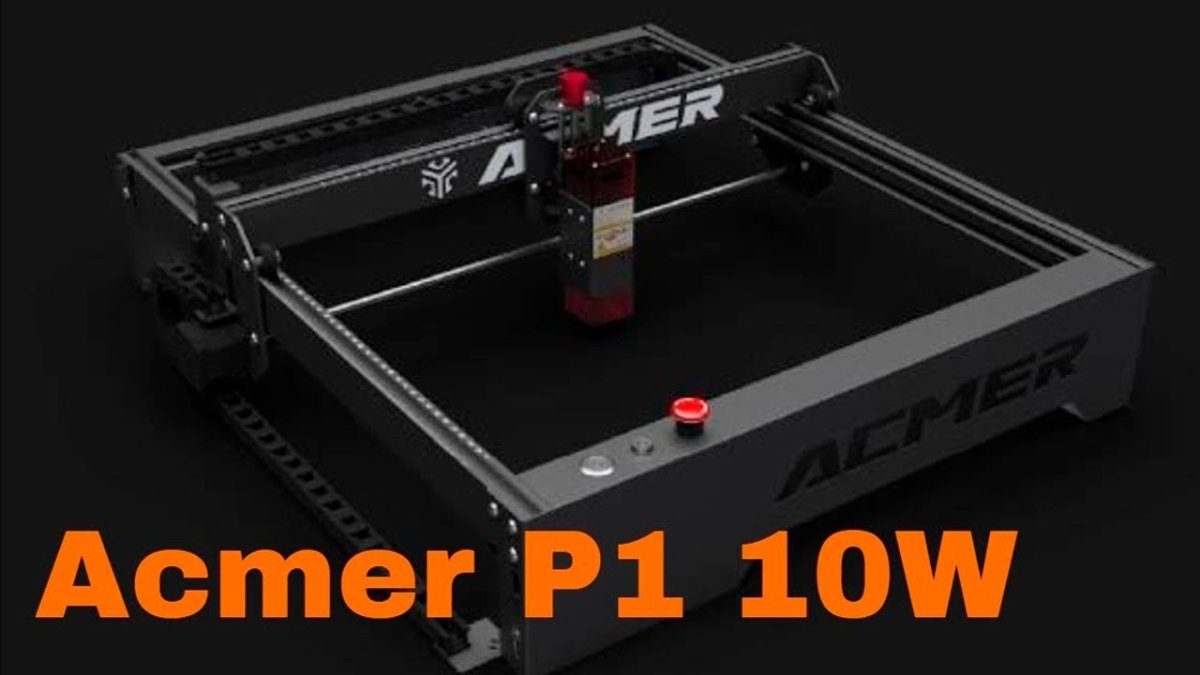 REVIEW OF Laser Engraver ACMER P1   Instructions for BEGINNERS - ACMER