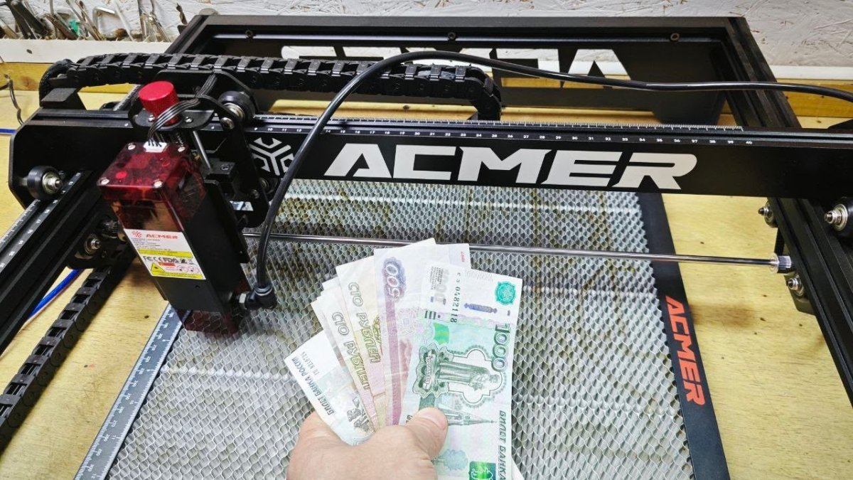 Simple business in the garage with the help of laser engraver ACMER P1 10W. Laser engraving at home - ACMER