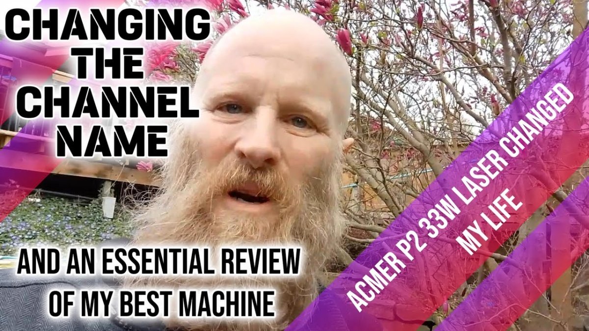 Time for an exciting Change of pace. And a review... Acmer P2 33w Diode Laser - ACMER