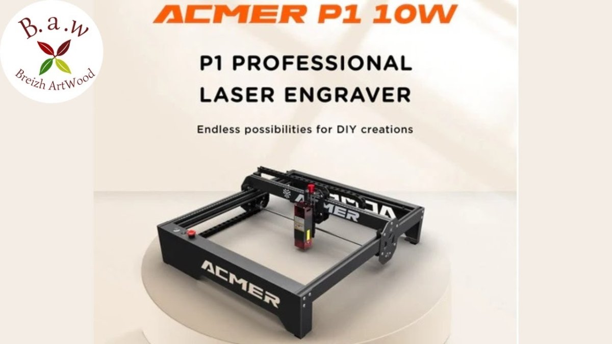 Unleash your creativity with ACMER P1 10W laser engraver - ACMER