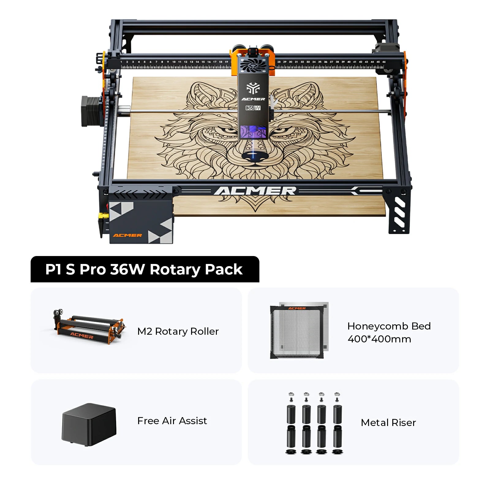 ACMER P1 S pro Best Budget Laser Engraver