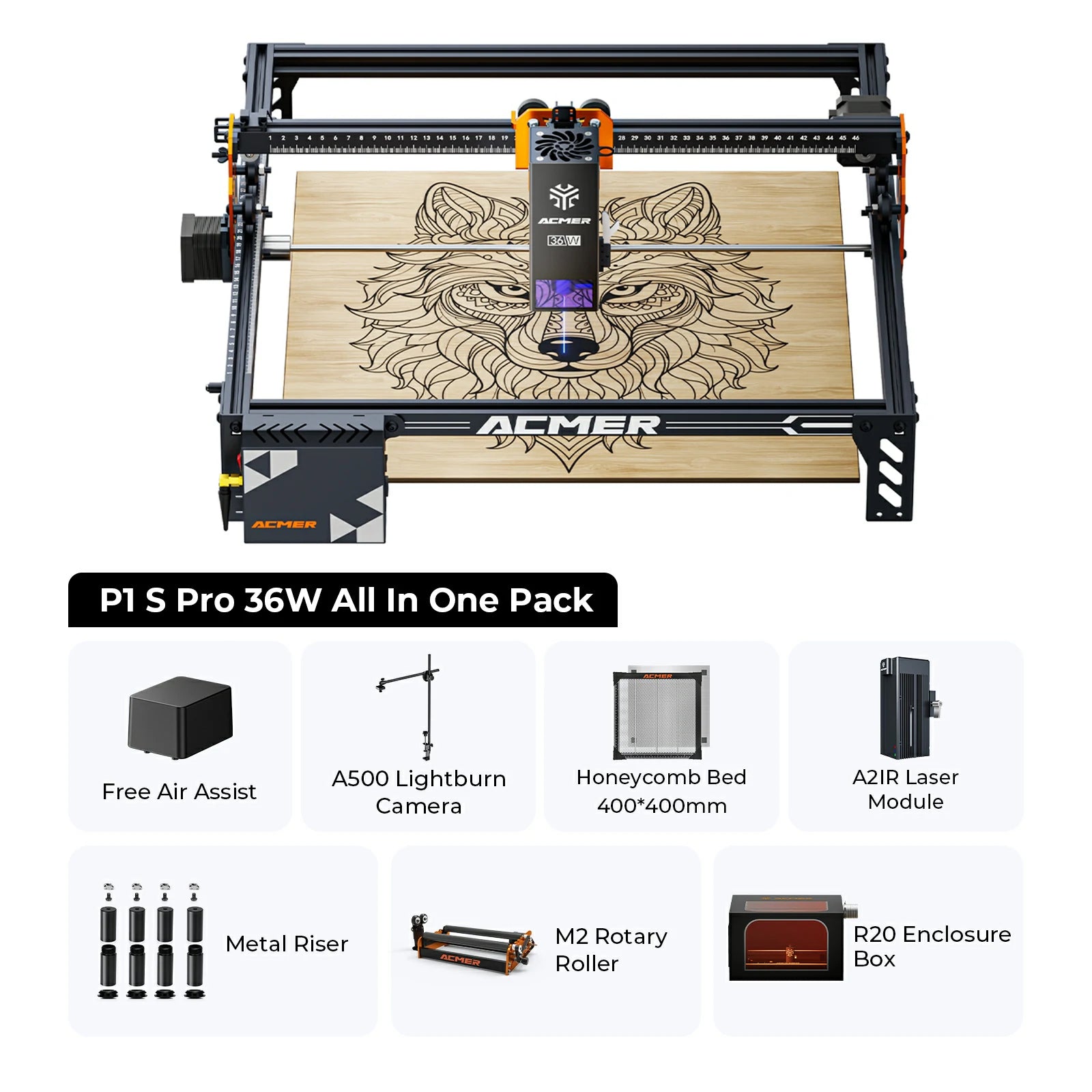 ACMER P1 S pro Best Budget Laser Engraver