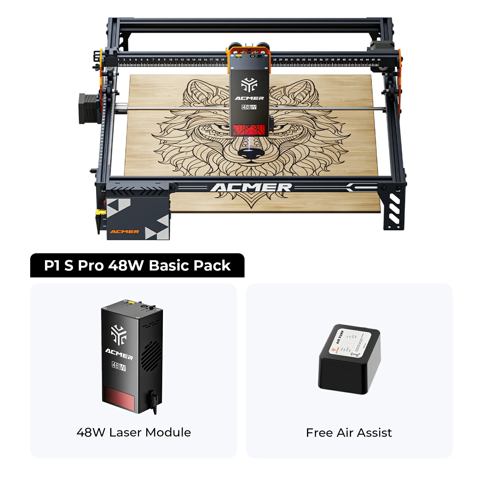 ACMER P1 S pro Best Budget Laser Engraver