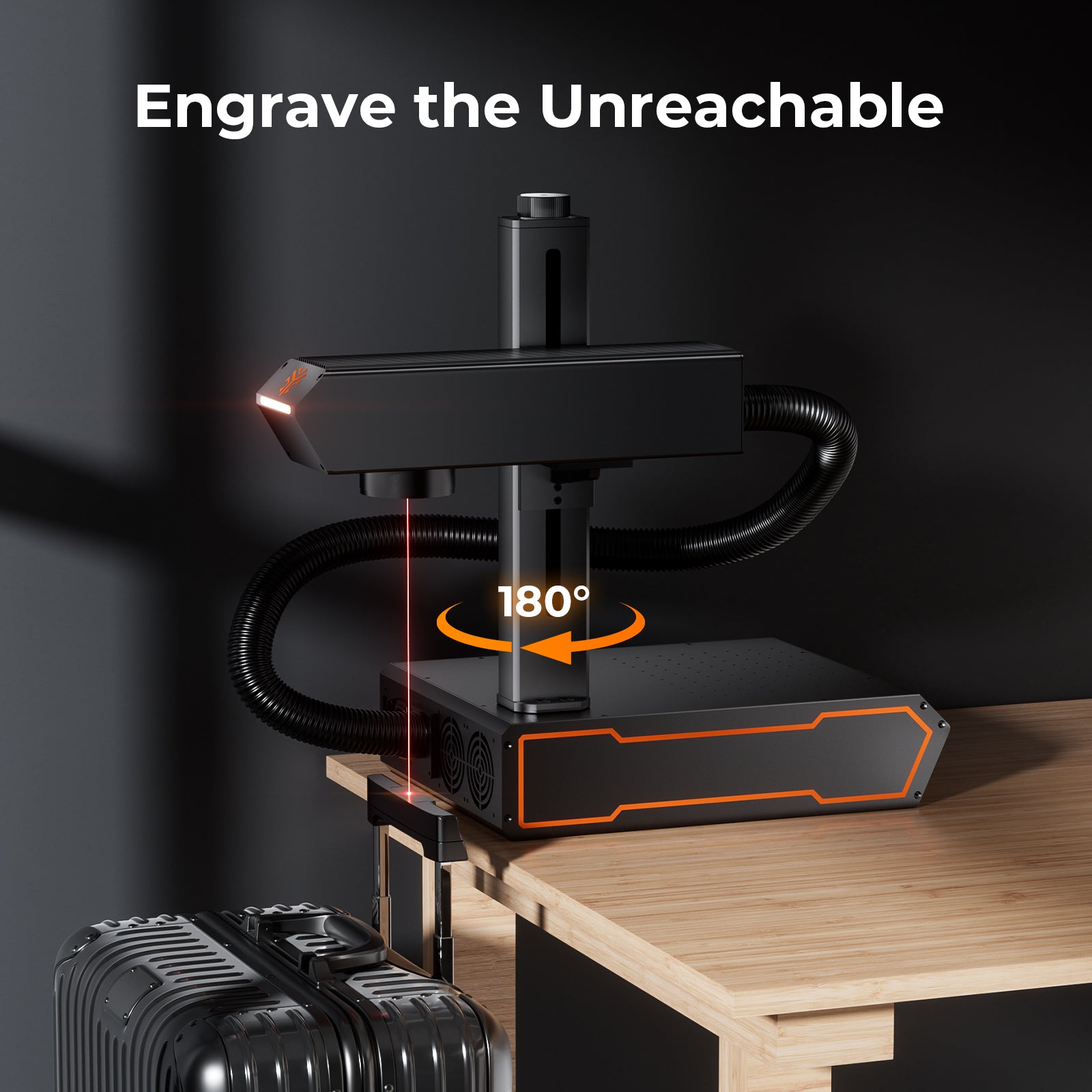 ACMER 30–100W Fiber Laser Engraver – Standard & MOPA Options, Large Work Area