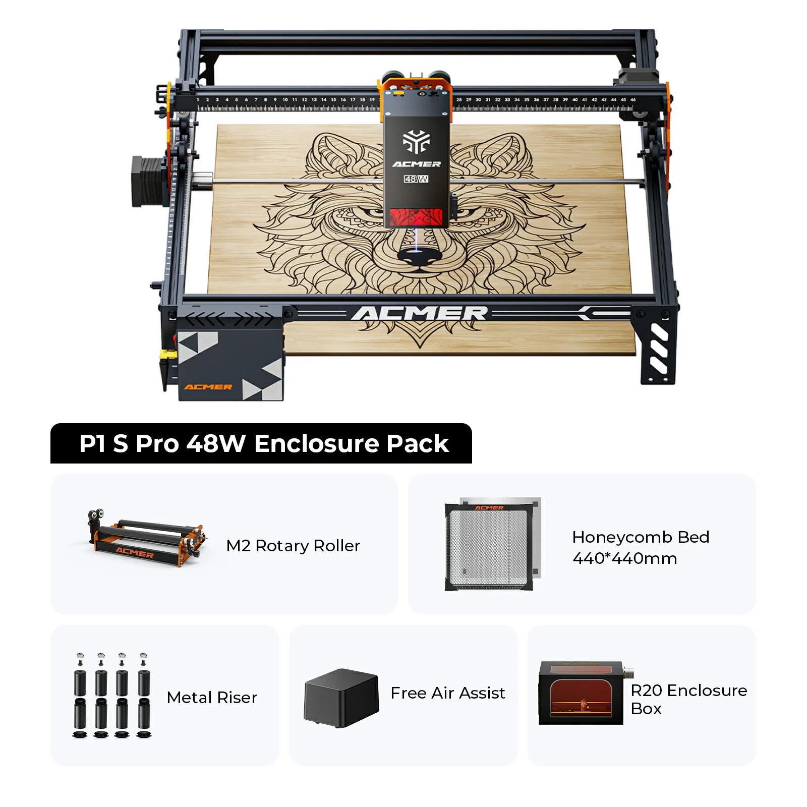 ACMER P1 S pro Best Budget Laser Engraver