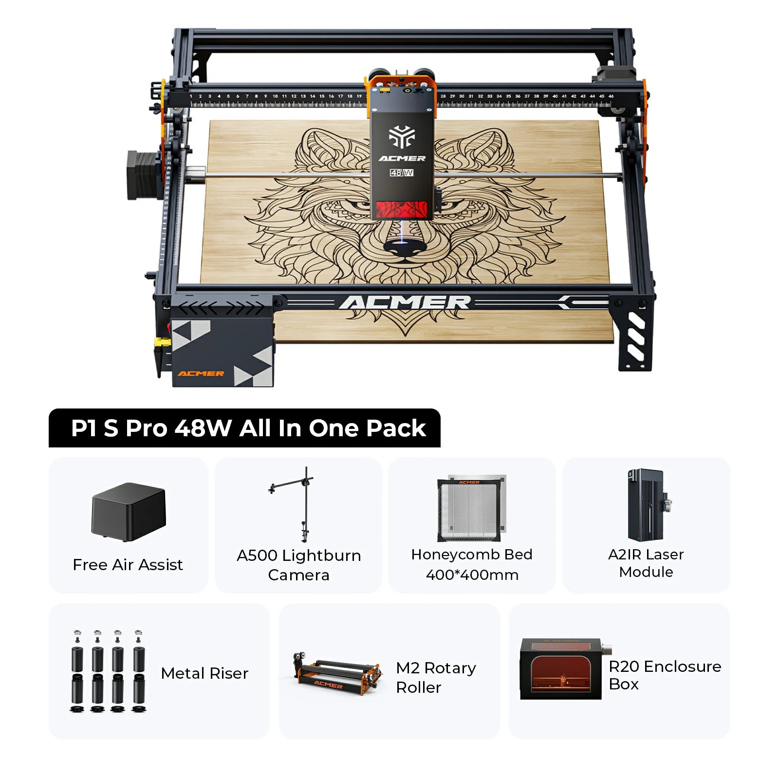 ACMER P1 S pro Best Budget Laser Engraver