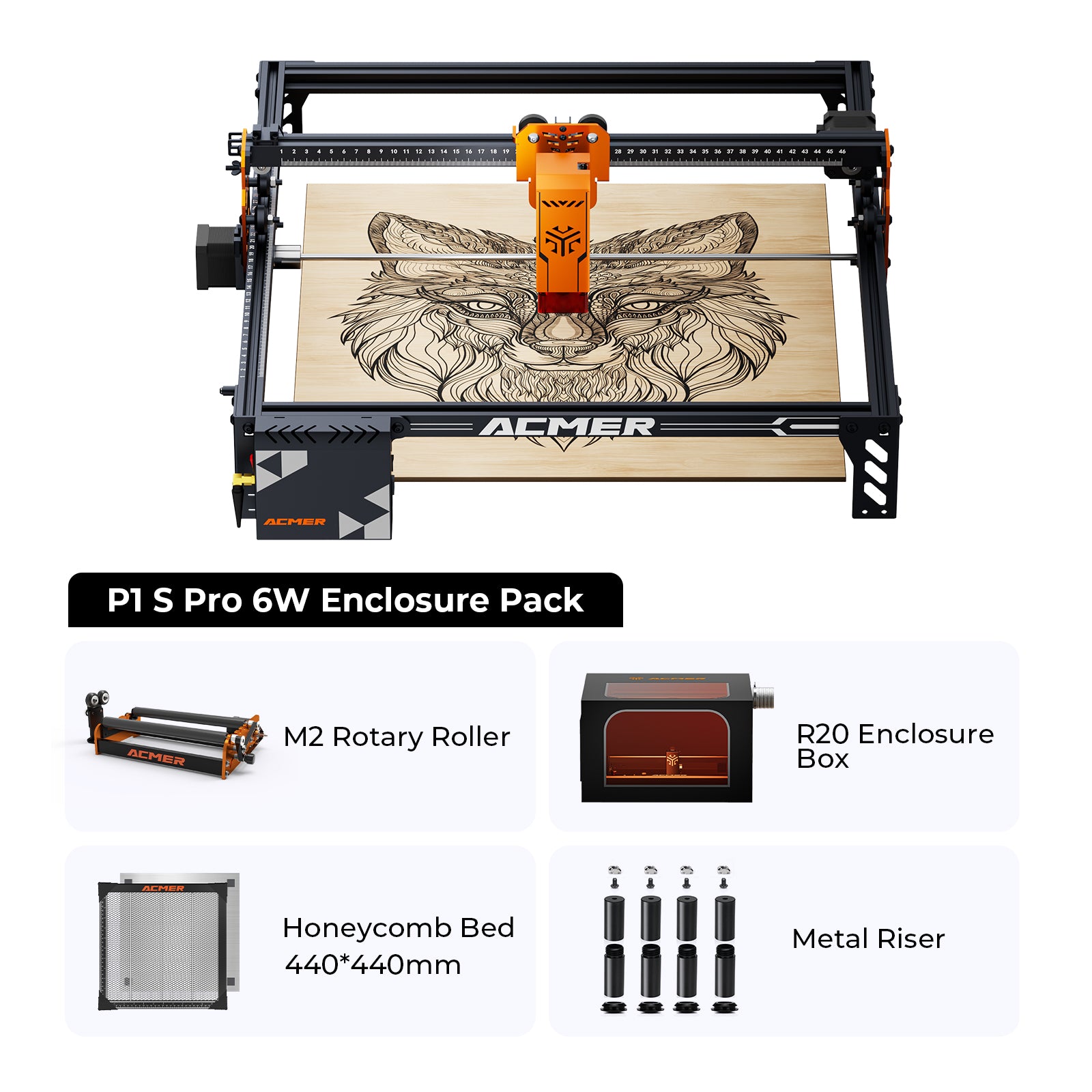 ACMER P1 S pro Best Budget Laser Engraver