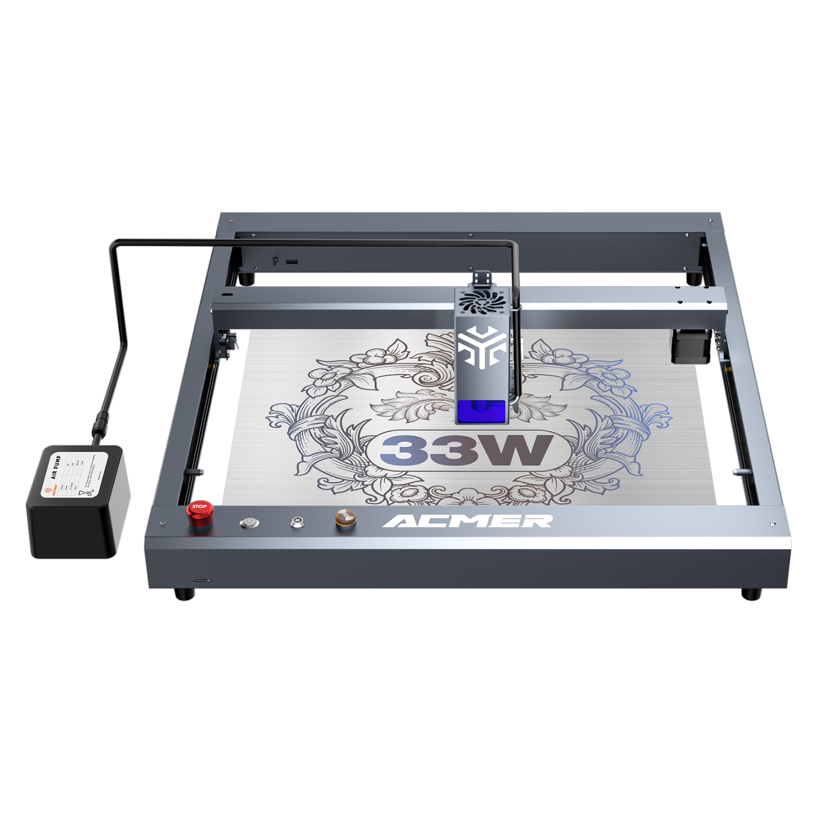 best laser engraver-33w engraving and cutter machine-acmer