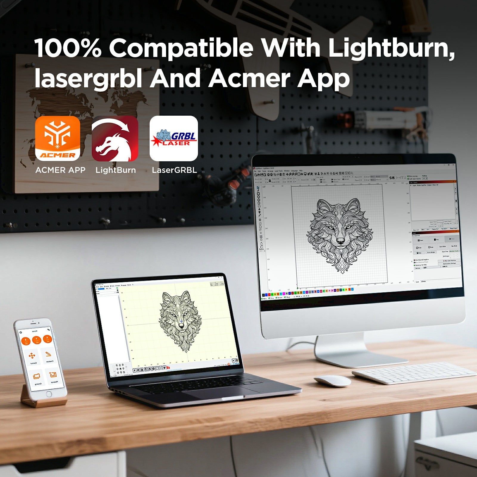 ACMER K1 Enclosed Portable Laser Engraver（Pre-Sale）