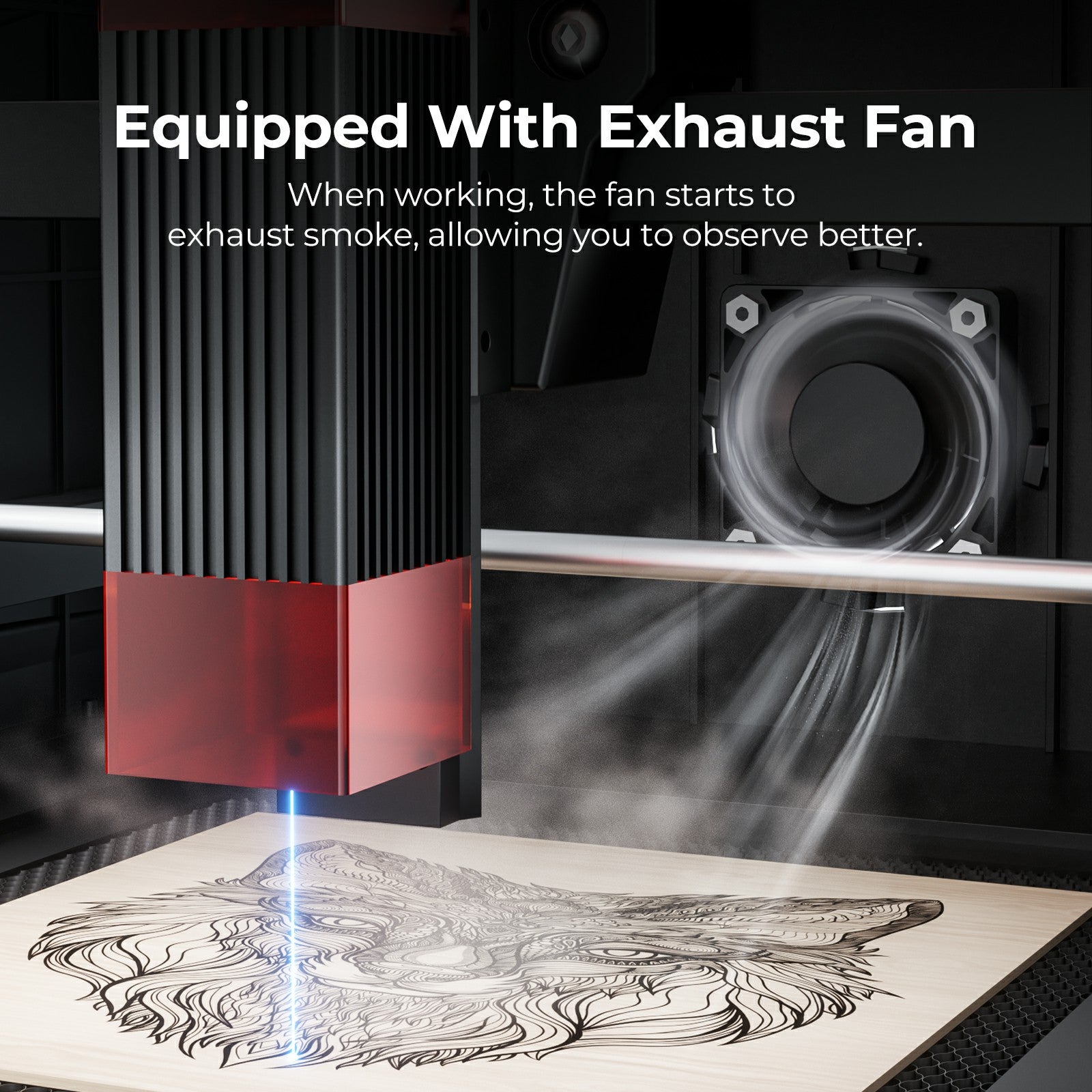 ACMER K1 Enclosed Portable Laser Engraver（Pre-Sale）