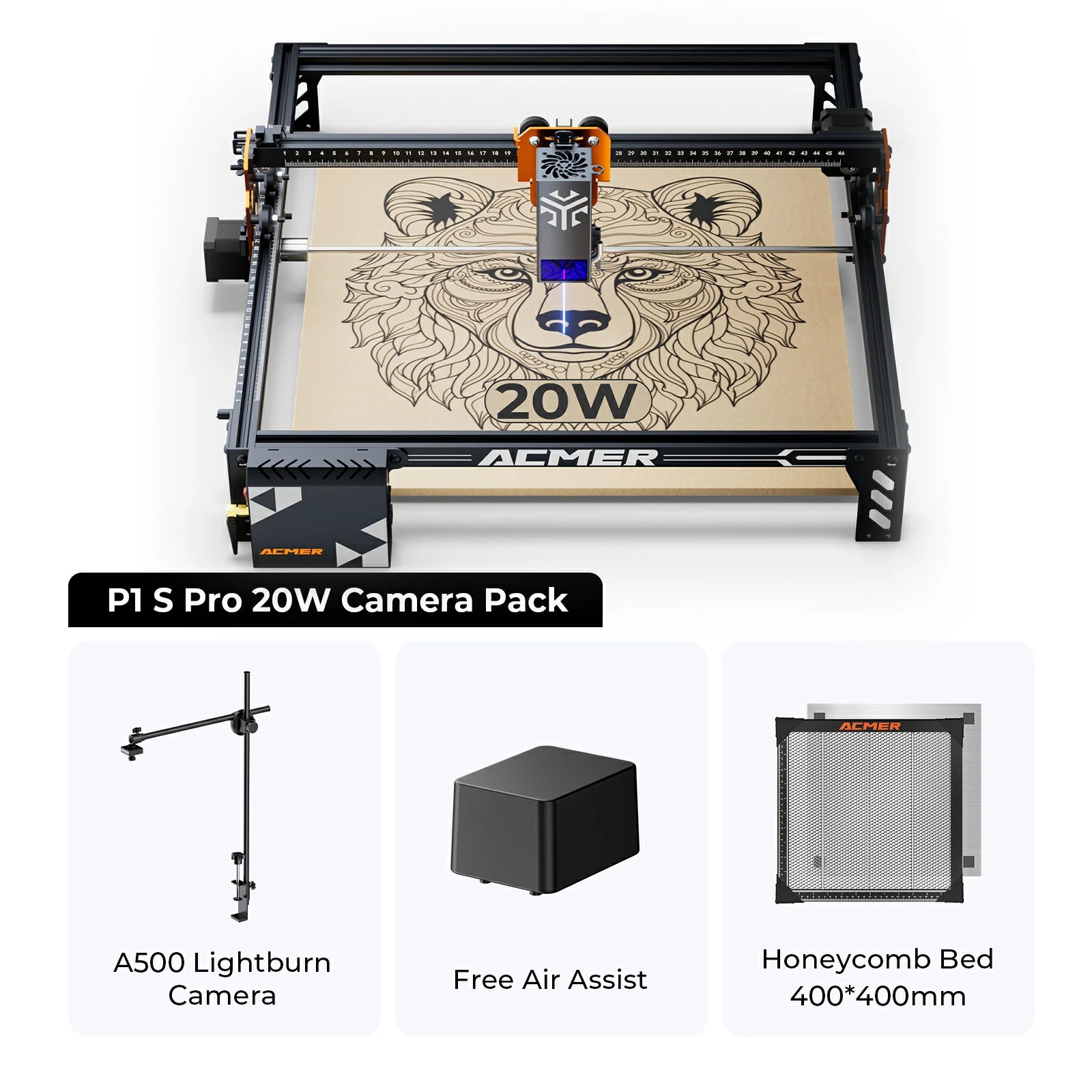 ACMER P1 S pro Best Budget Laser Engraver
