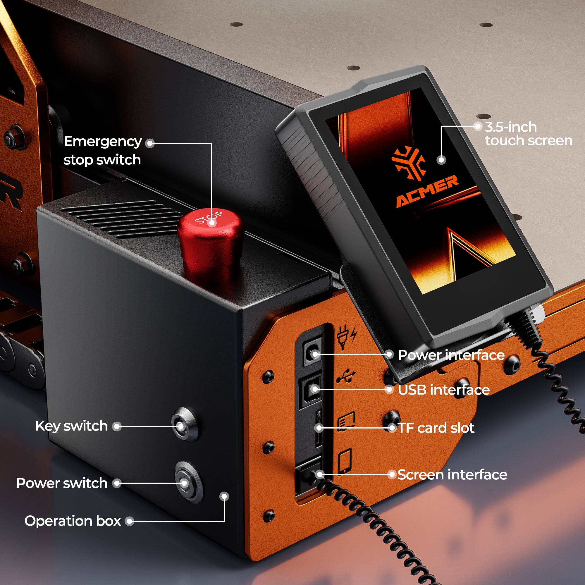 ACMER ASCARVA 4S CNC Router Machine（Pre-order）