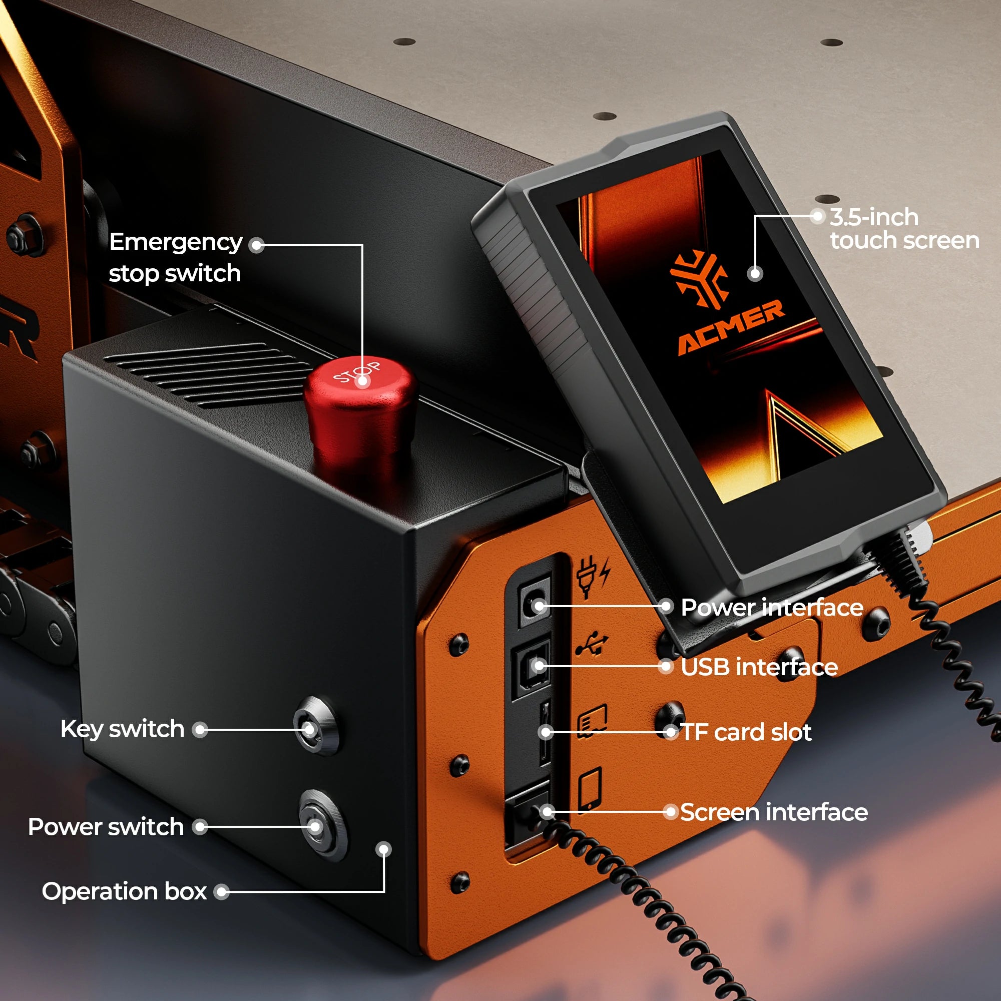 ACMER ASCARVA 4S CNC Router Machine（Pre-order）