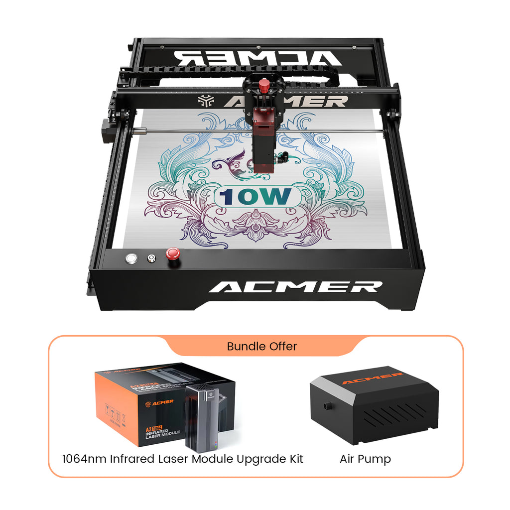 ACMER P1 10w Laser Engraver Upgrade Kit