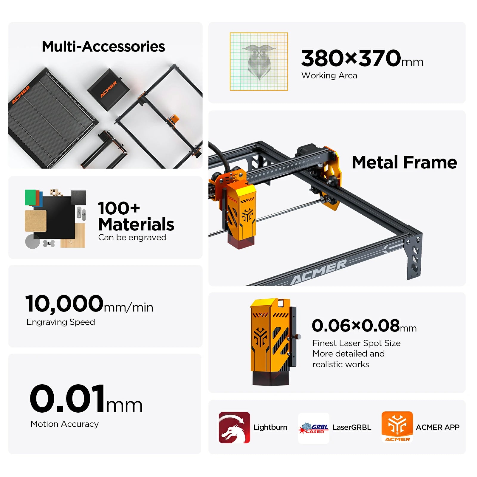 ACMER P1 S pro Best Budget Laser Engraver