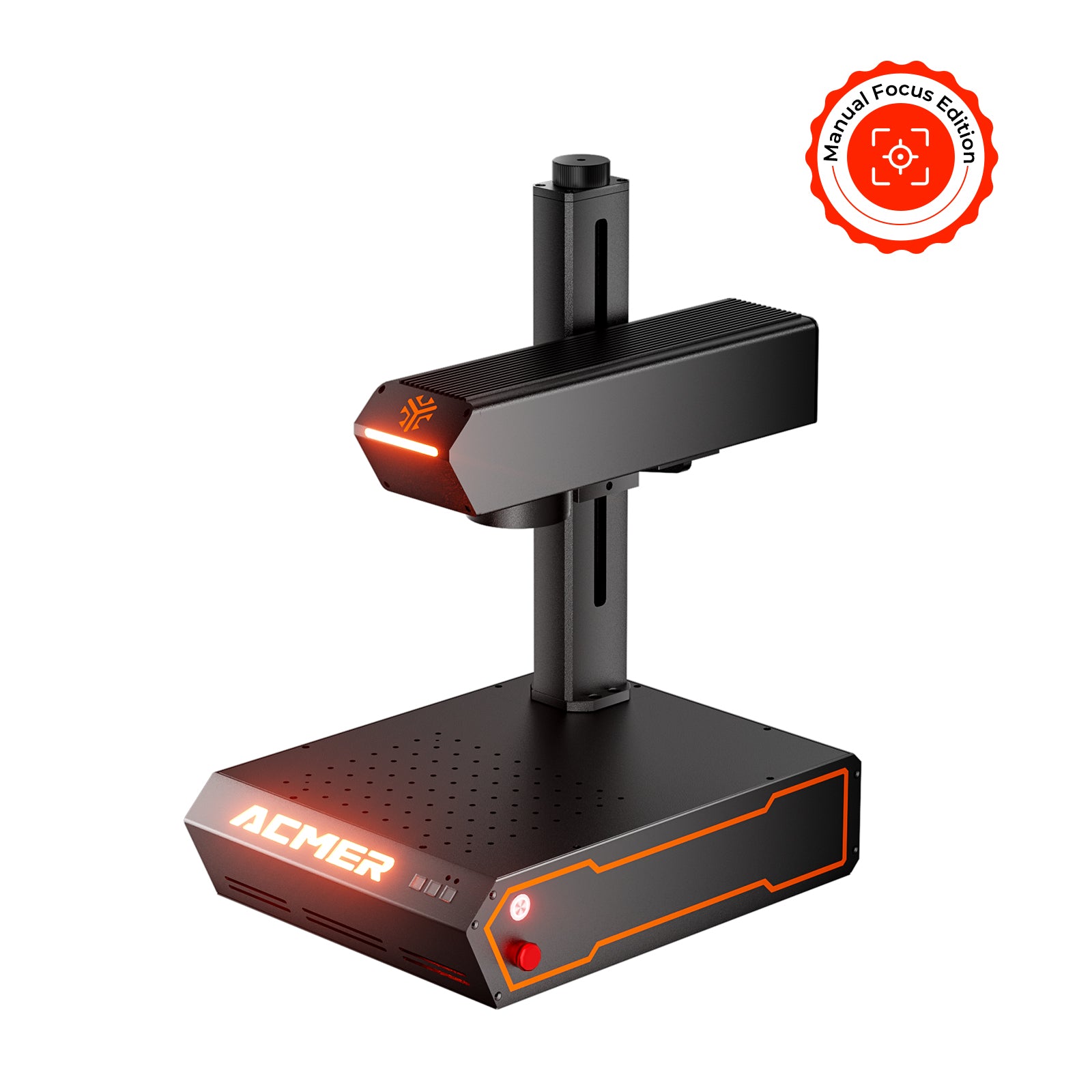 ACMER PM 20-60W Fiber＆MOPA Laser Marking Machine-manual focus