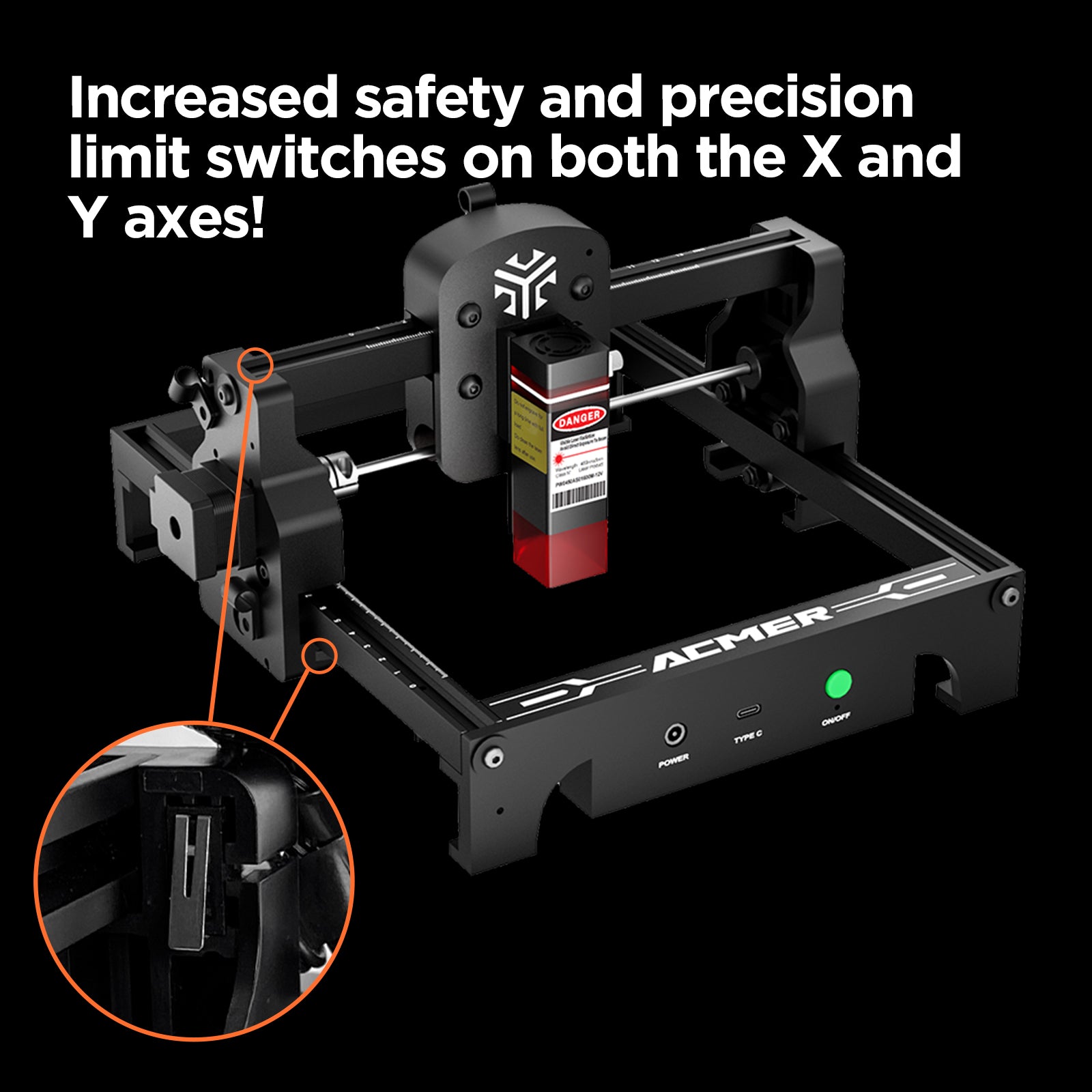 ACMER S1 Portable Laser Engraver Mini Machine